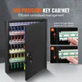 E-CrossStu GmbH​  Skříňka na 100 klíčů s nastavitelnými háčky a barevnými štítky na klíče YCAQJHS100PC6