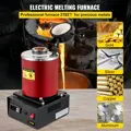 E-CrossStu GmbH​  Digitální tavicí pec na kov 3 kg, grafitová tavicí pec s kelímkem 1150 °C, 1750 W tavicí pec, elektrický PID modul, tavicí pec pro kovy, zlato, stříbro, měď, šperky