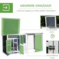 MM Handel  Kurnik Trend  pro drůbež, se střechou,  160 x 75 x 80 cm