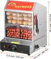 E-CrossStu GmbH​  Elektrický ohřívač párků hot dog a pečiva