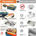 U&M Parts Ohřívací box na jídlo osobní , nákladní auto ,  kancelář 220v, 12v, 24v, Trovita růžová, Barvy a parametry Růžová