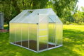 SLOVAKIA TREND EXPORT Skleník polykarbonát  Alu, PC 6 mm, 250x190x195 cm Strend Pro Greenhouse,