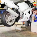 MM Handel  Stojan na motocykl univerzální držák na motocykl, nosnost až 500 kg