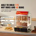 E-CrossStu GmbH​  Elektrický ohřívač párků hot dog a pečiva