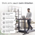 E-CrossStu GmbH​  Běžecká pás skládací HEIMSPO 906Z APP | černá