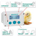 VOSS Automatická dvířka pro kuřata, klapka pro kuřata 300 x 400 mm SADA VOSS.farming   561813