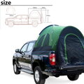 U&M Parts Venkovní stan pro nákladní auta, pickup stan pro korbu