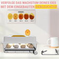 KLIM Technologies Deutschland Inkubátor automatický pro kuřata, kachny a další ptáky + nový + plně automatický inkubátor + regulace teploty + displej vlhkosti + integrovaná skořápka | OBI-36