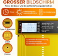 E-CrossStu GmbH​  Automatická kuřecí dvířka z hliníkové slitiny solární dálkové ovládání Okkobi EU 02