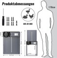 Amzon Automatická dvířka do kurníku  časovač |značka Chamuty, Barvy a parametry Světlá