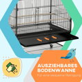 PEPU PawHut Ptačí klec XXL PawHut  | šedá