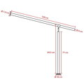 PEPU Zábradlí na schodiště nerez 120cm