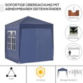 outsunny Zahradní altán plus bočnice outsunny vyskakovací  | bílá, Barvy a parametry Bílá