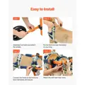 E-CrossStu GmbH​  Invalidní vozík pro psa  zadní nohy  s tlumicími koly, pro zraněné a postižené psy 15,8-21,7 kg, střední | VEVOX25