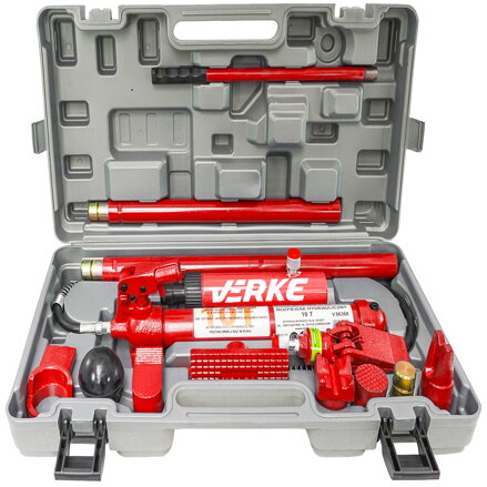 DEGET Hydraulický rozpínák 10T VERKE V86368 |červená