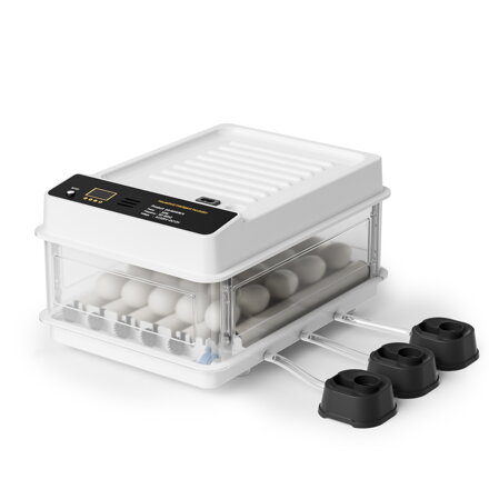 Wiltec Plně automatický plošný inkubátor 24 vajec
