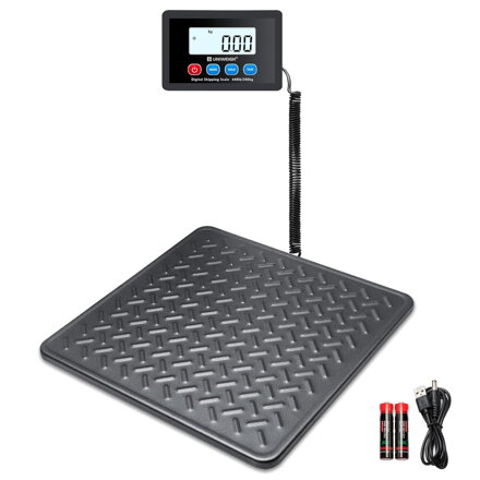 Amzon Přenosná obchodní váha 200 kg Amzon, Barvy a parametry Černá