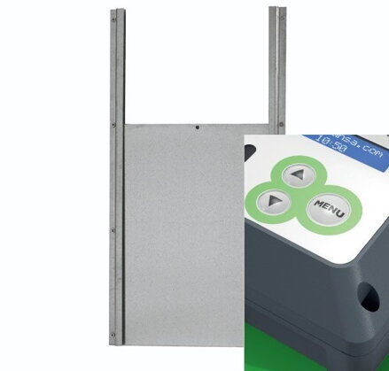 PEPU Automatická dvířka do kurníku Gaun  XXL  dvířka  430 x 400 mm