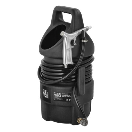 Pneumatický pískovač 10 l 120 l/min 1/4" MEEC