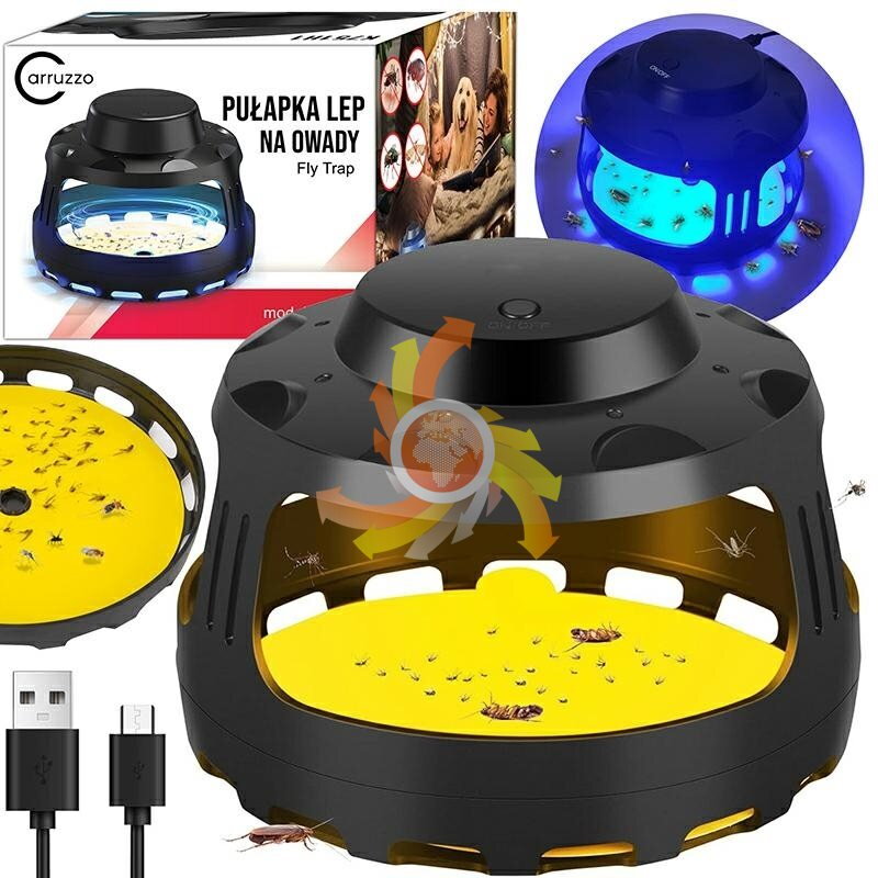 gotel Elektrická past na hmyz a mouchy LED UVA 365nm K751H1