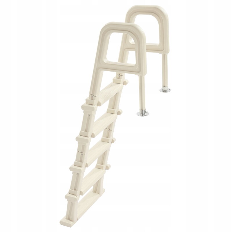 E-CrossStu GmbH​   Bazénový žebřík 5-stupňový se 2 madly pro bazény 122-137 cm VEVOX d54